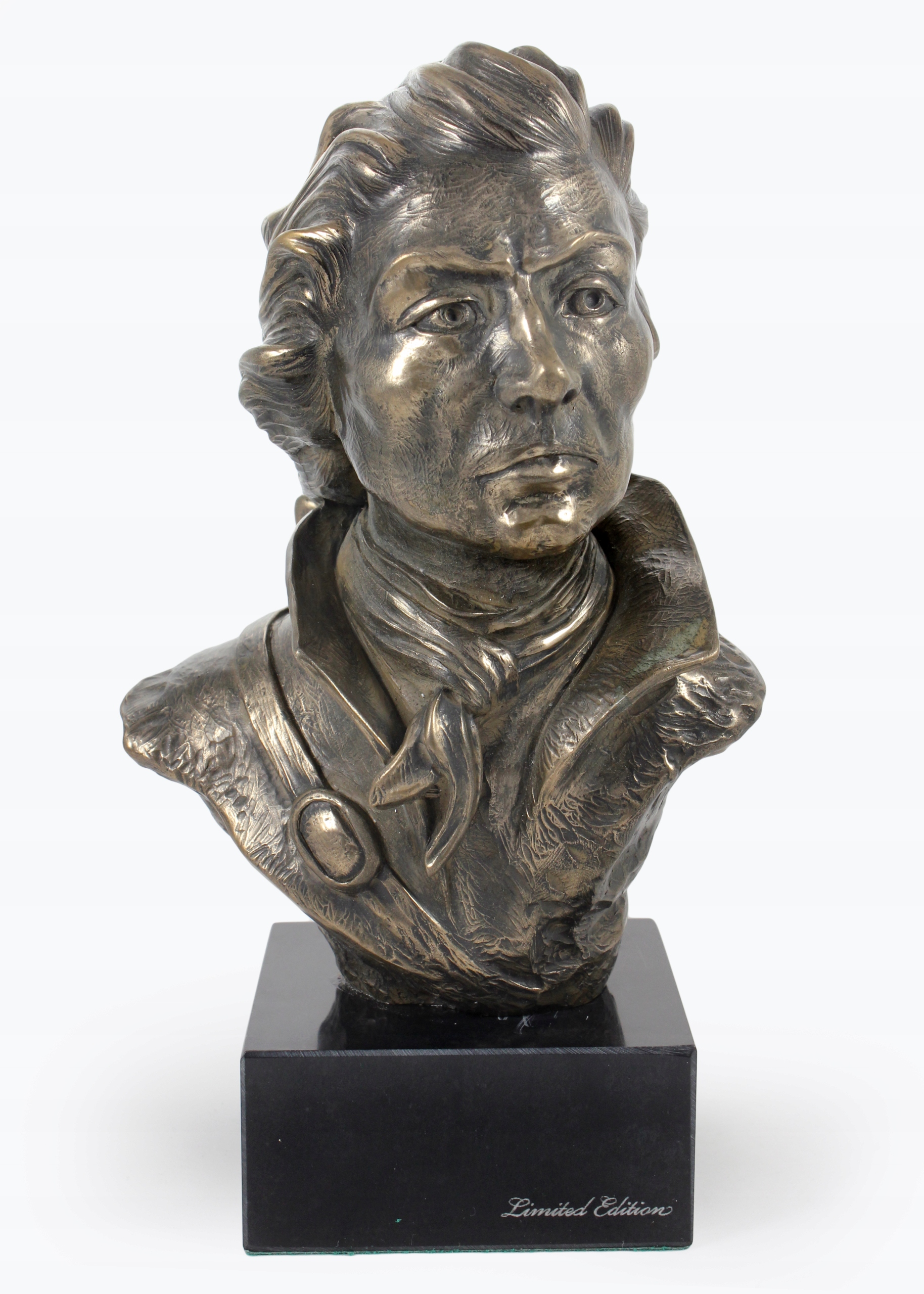 Tadeusz Kościuszko popiersie na marmurze, statuetka znanej osoby, dekorac