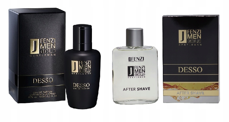 JFENZI DESSO GOLD MEN 100ml EDP+100ml AS zestaw