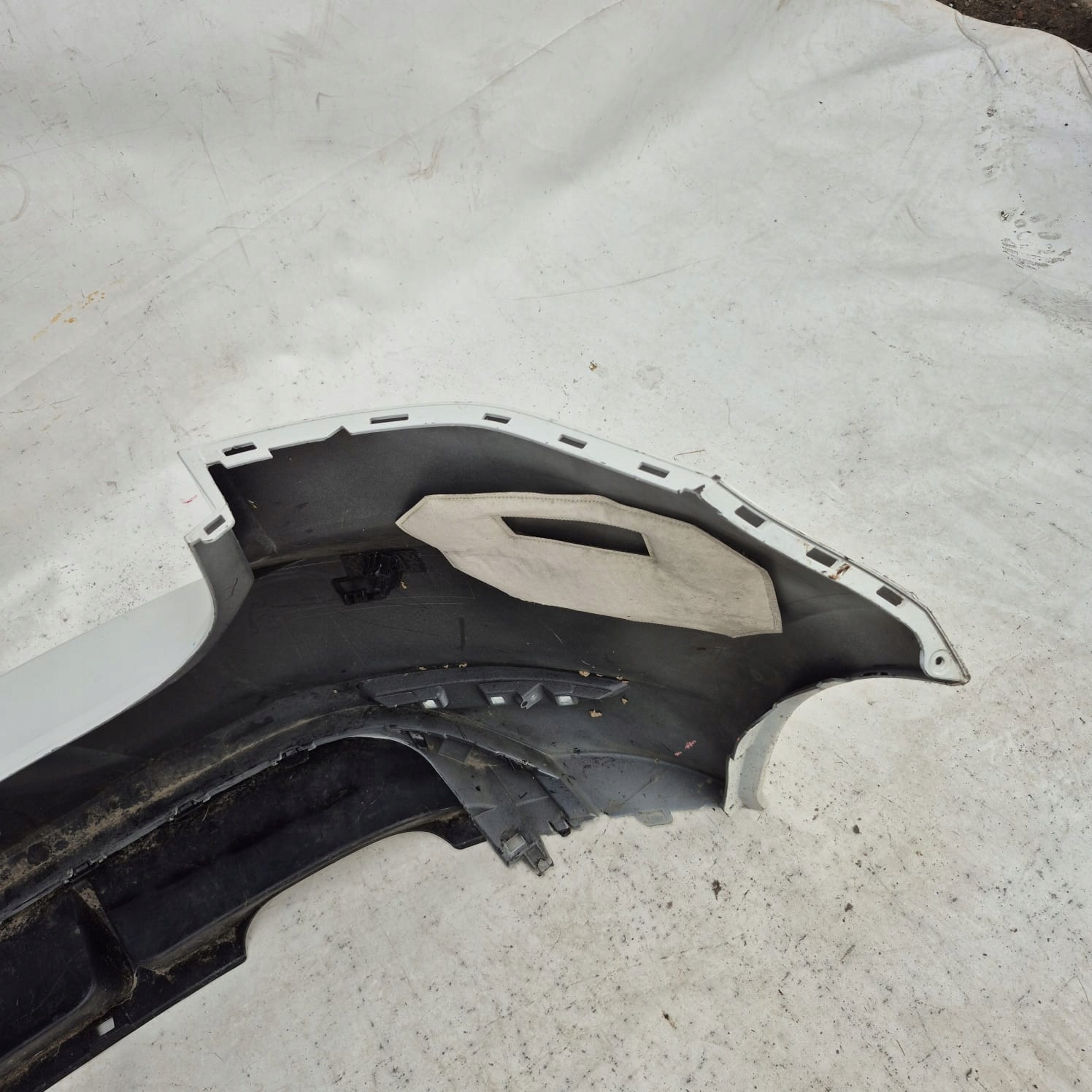 VW GOLF VII 7 R-LINE 12- bumper rear part rear 4XPDC 5G0807421E