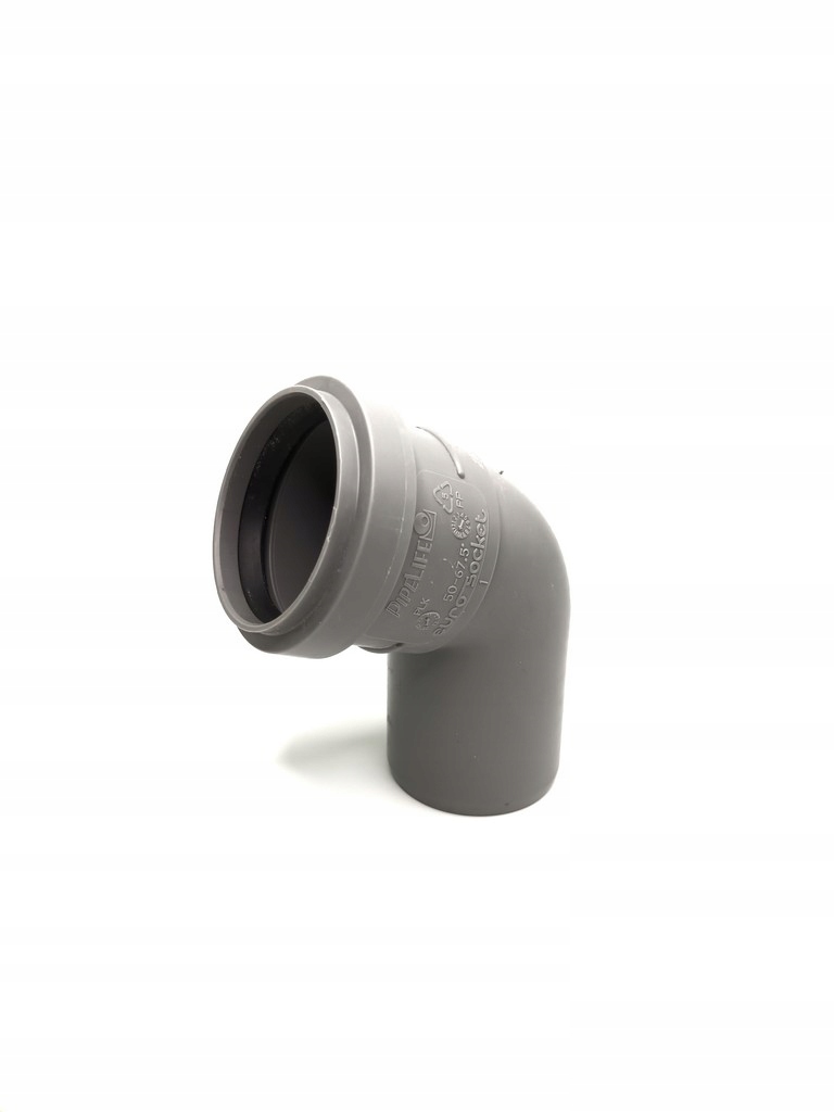 

Kolano kanalizacyjne Pcv 50 67,5st