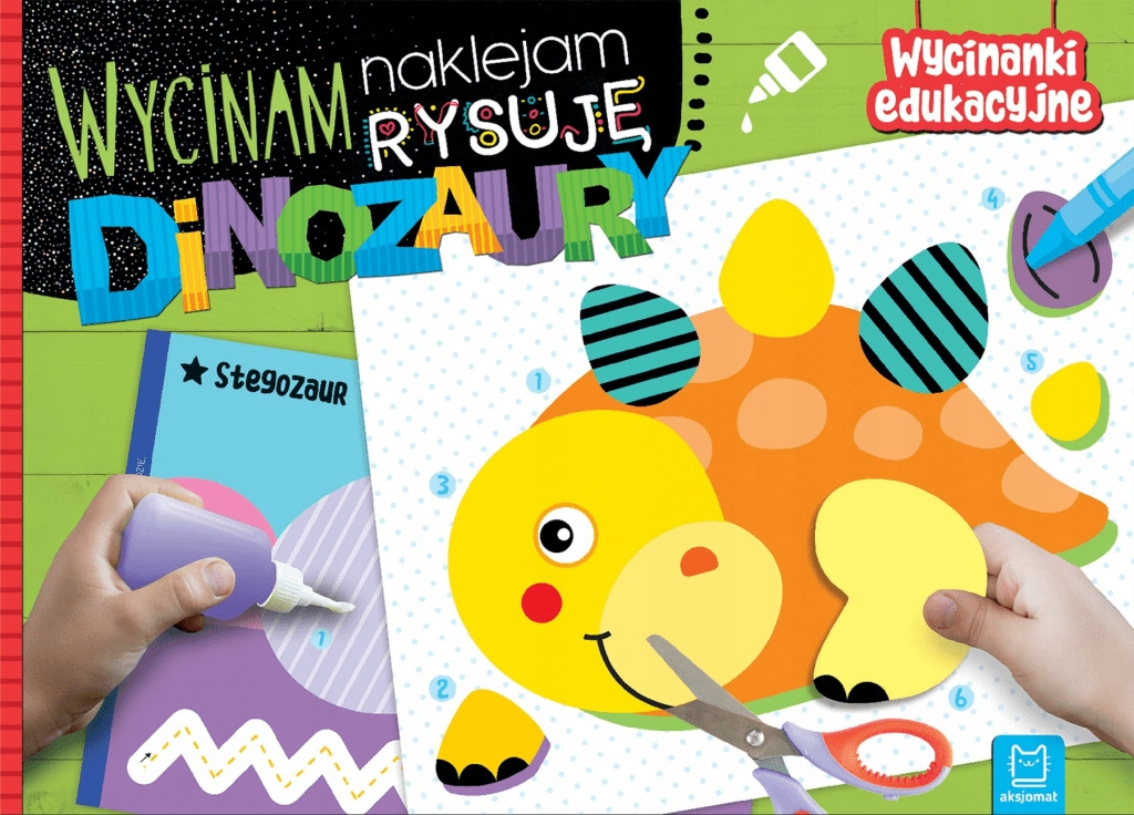 

Wycinam, naklejam, rysuję Dinozaury