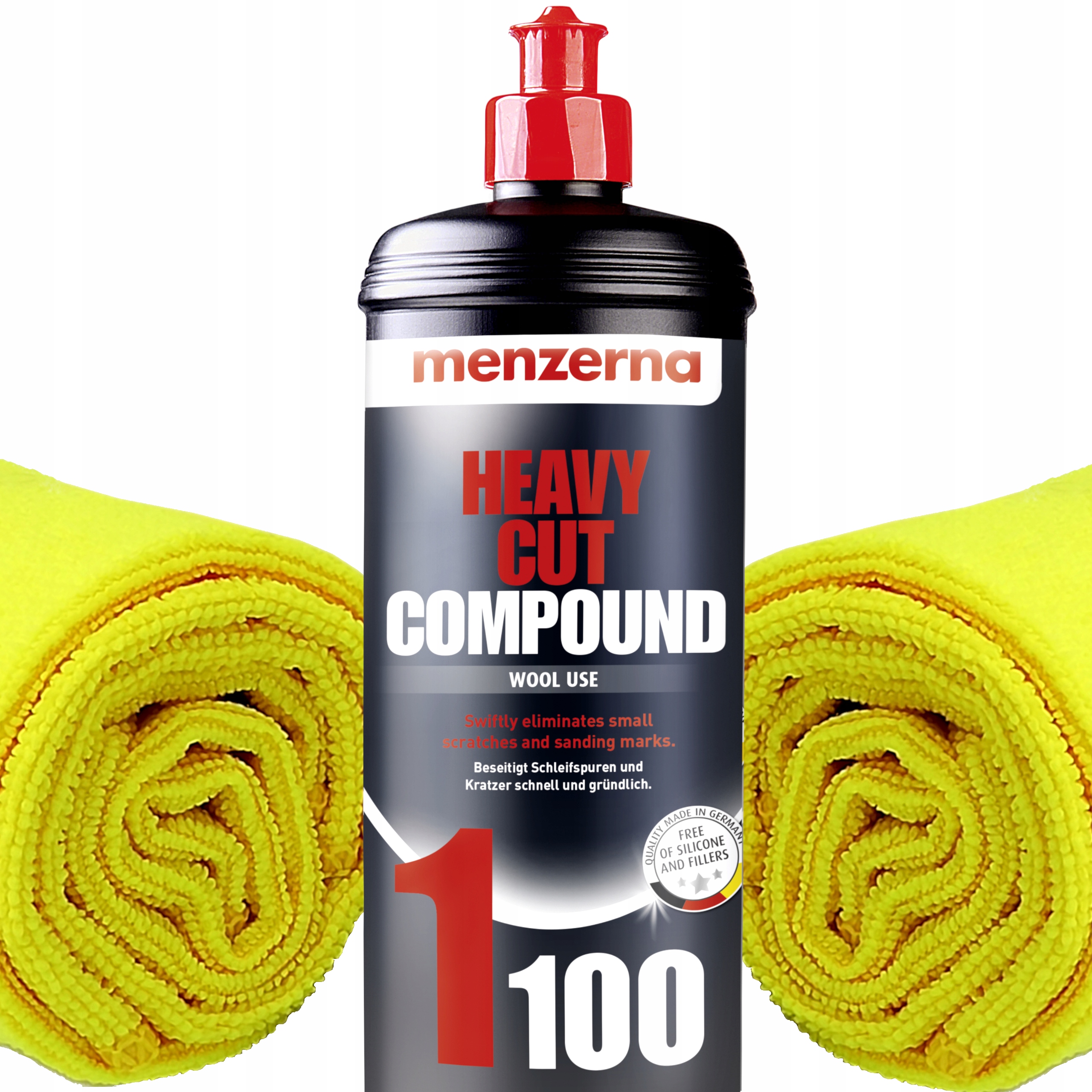 Pasta polerska menzerna 1100 HCC 1kg mocno-ścierna