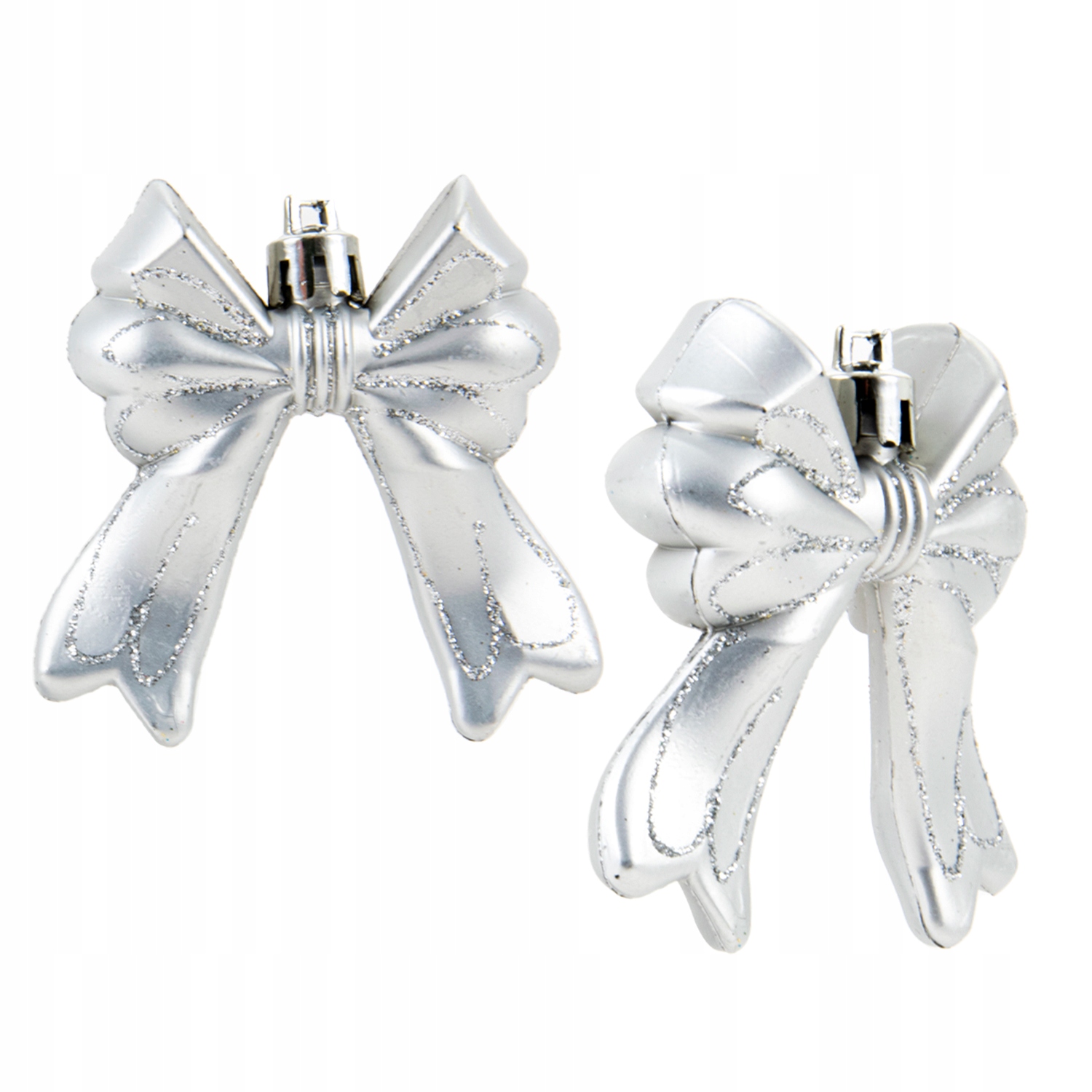 

Zawieszka Na Choinkę Stroik Srebrna Kokardka