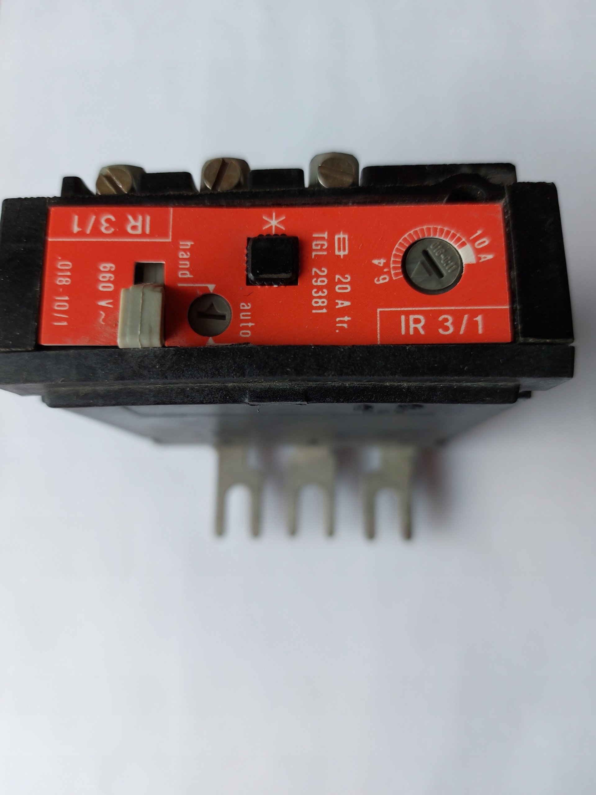 Przekaźnik termiczny IR 3/1 6,4-10A DDR