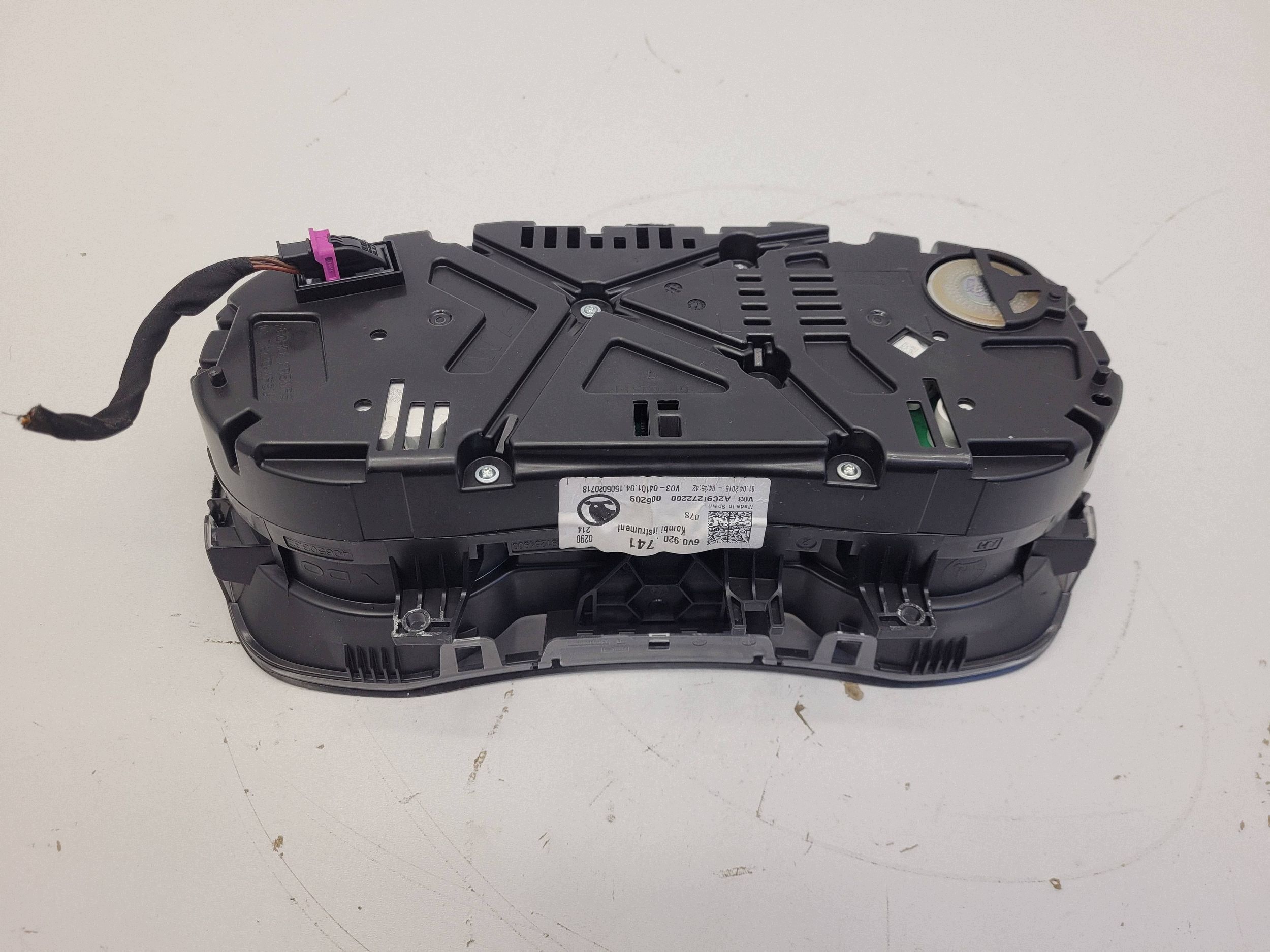 SKODA FABIA III 6V dials dials EUROPA 6V0920741 1,4 TDI CUS