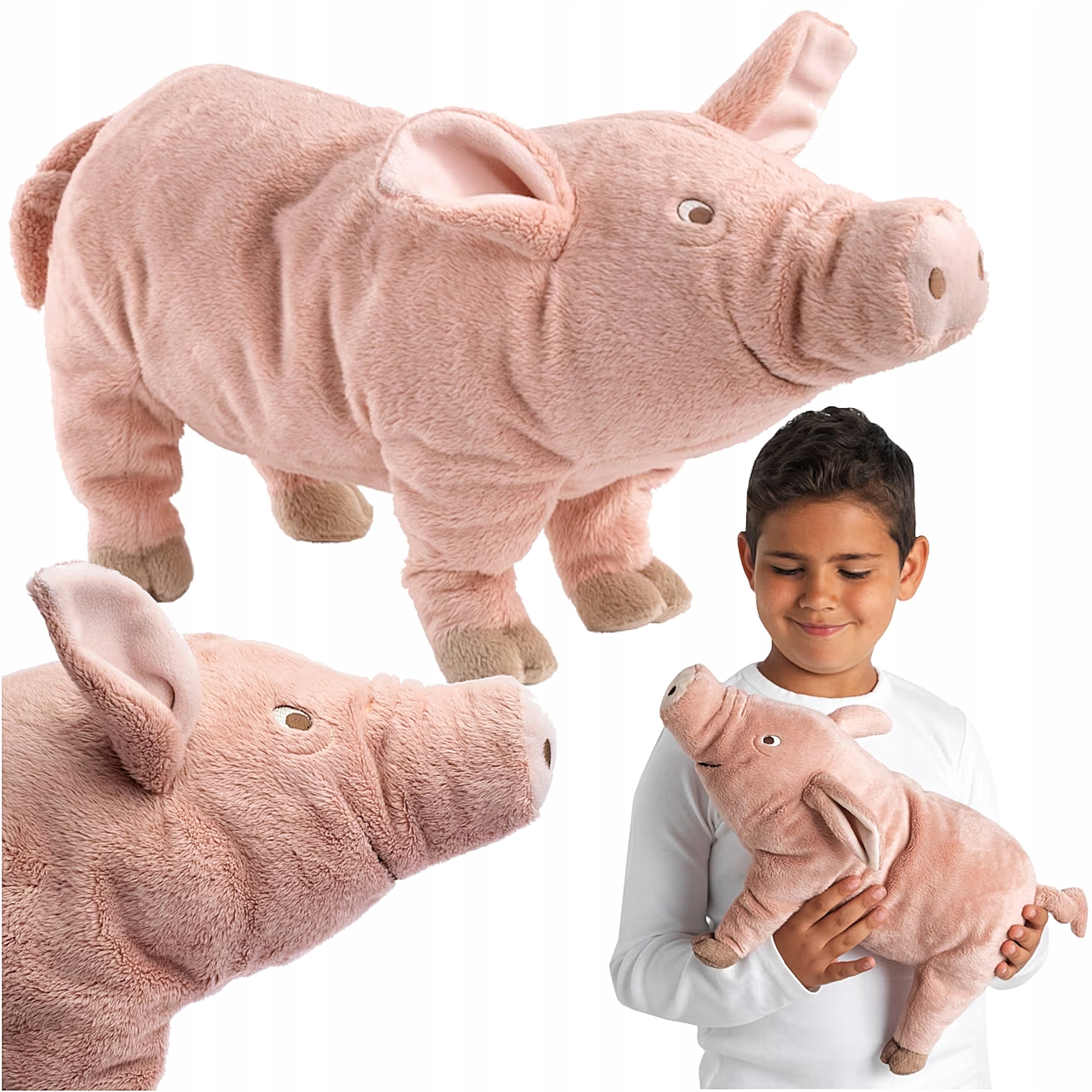 

Pluszak Świnka Świnia Różowa Maskotka Duży 39 CM