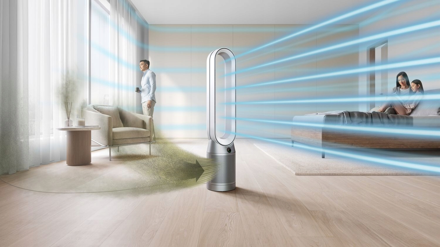 Dyson Purifier Cool TP07 oczyszczacz powietrza z funkcją wentylatora Marka Dyson