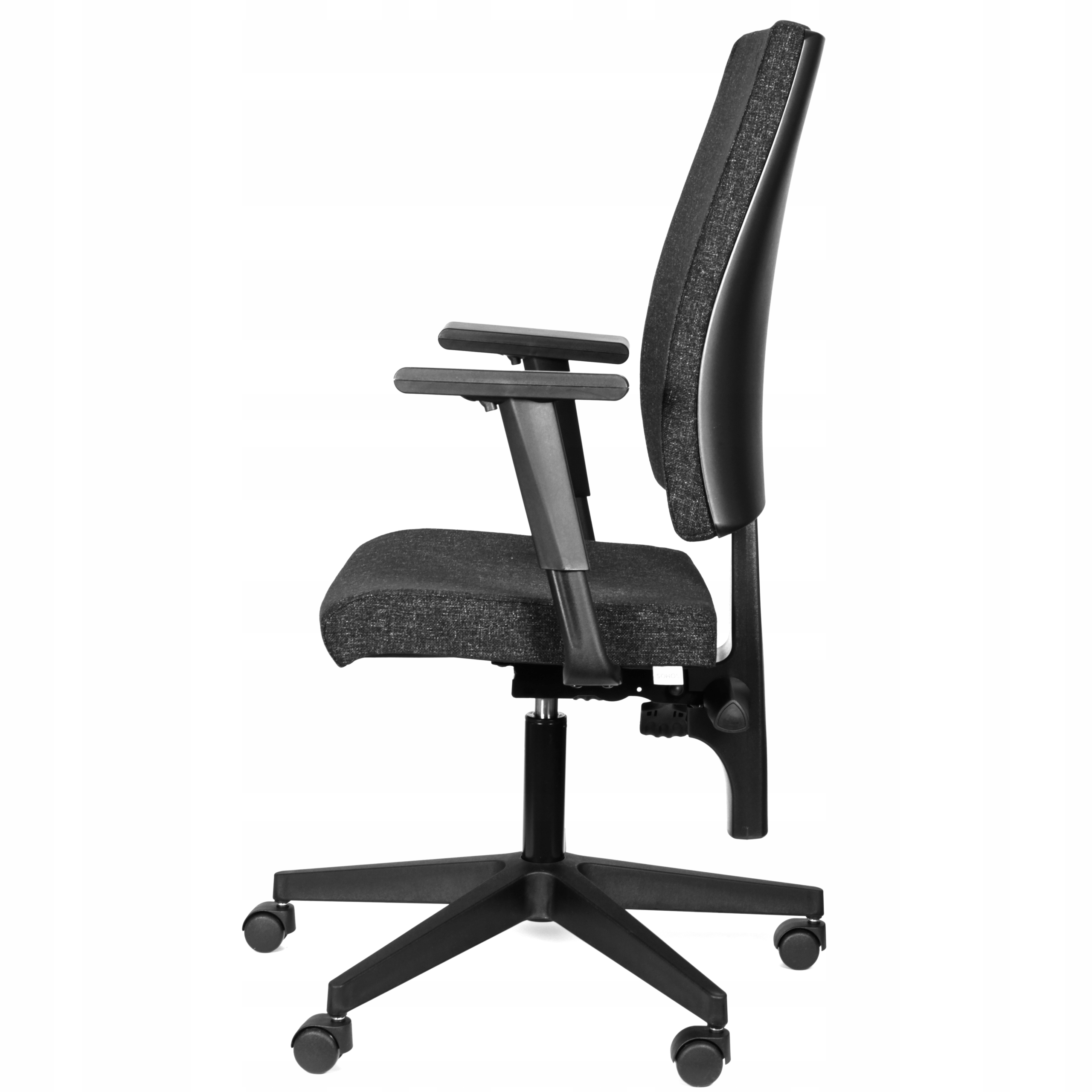 FOTEL BIUROWY OBROTOWY I-LINE CZARNY EF002 Nowy-St Marka Nowy Styl