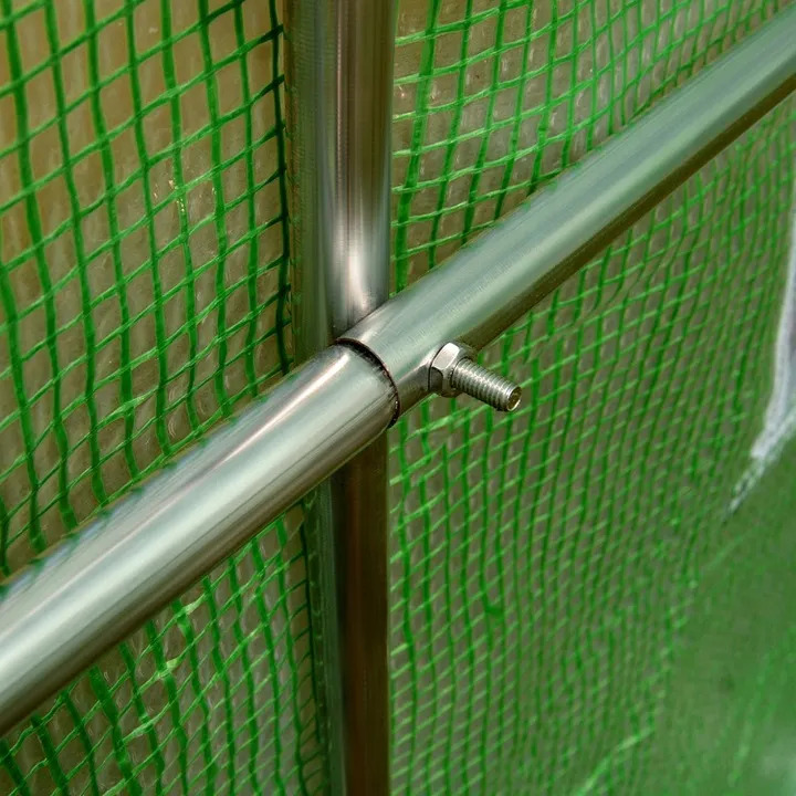 TUNEL OGRODOWY SZKLARNIA FOLIOWA FOLIAK 7M2 WZMOCNIONY SIATKA UV 2X3,5M Kolor zielony