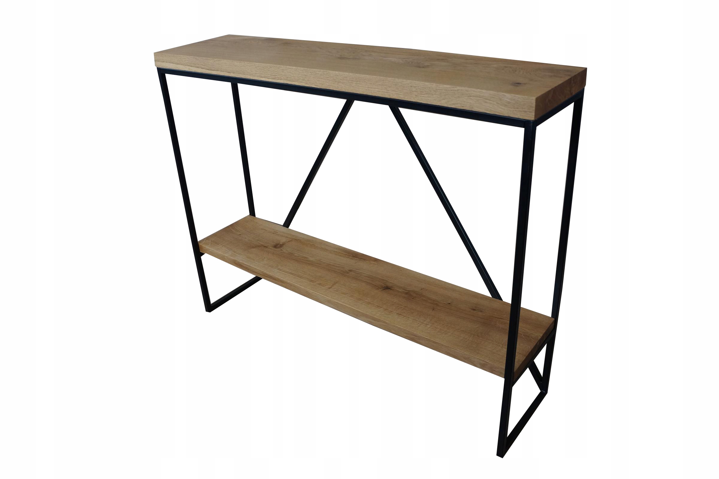 KONSOLA LOFT 100 CM LITY DĄB Z PÓŁKĄ