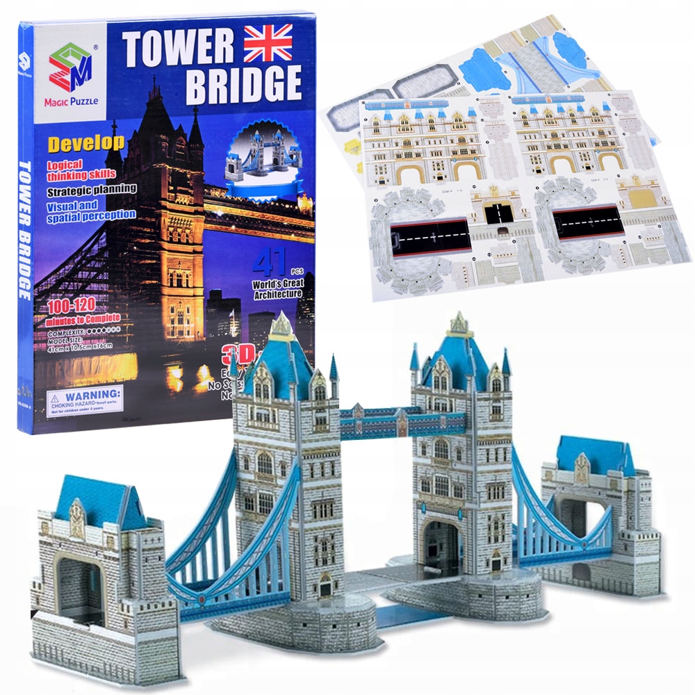 

Puzzle 3D 41 el. most Tower Bridge ZA3801
