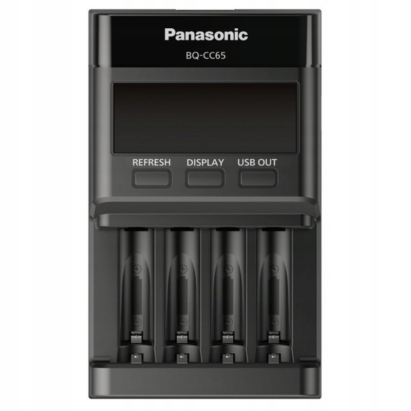 

Ładowarka Panasonic Eneloop BQ-CC65 z LCD
