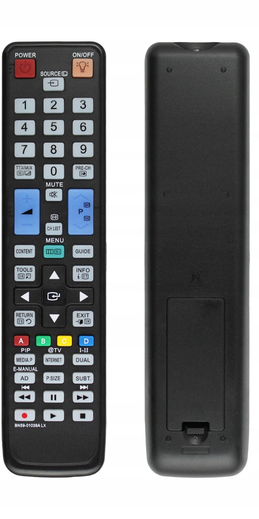 Pilot do TV Samsung LE32C650 LE37C650 LE40C650 Model BN59-01039A