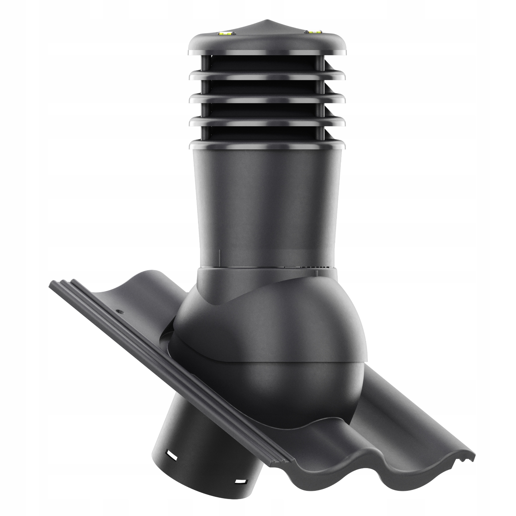 Větrací komín Smart fi150 střešní Nelskamp Sigma Grafitový