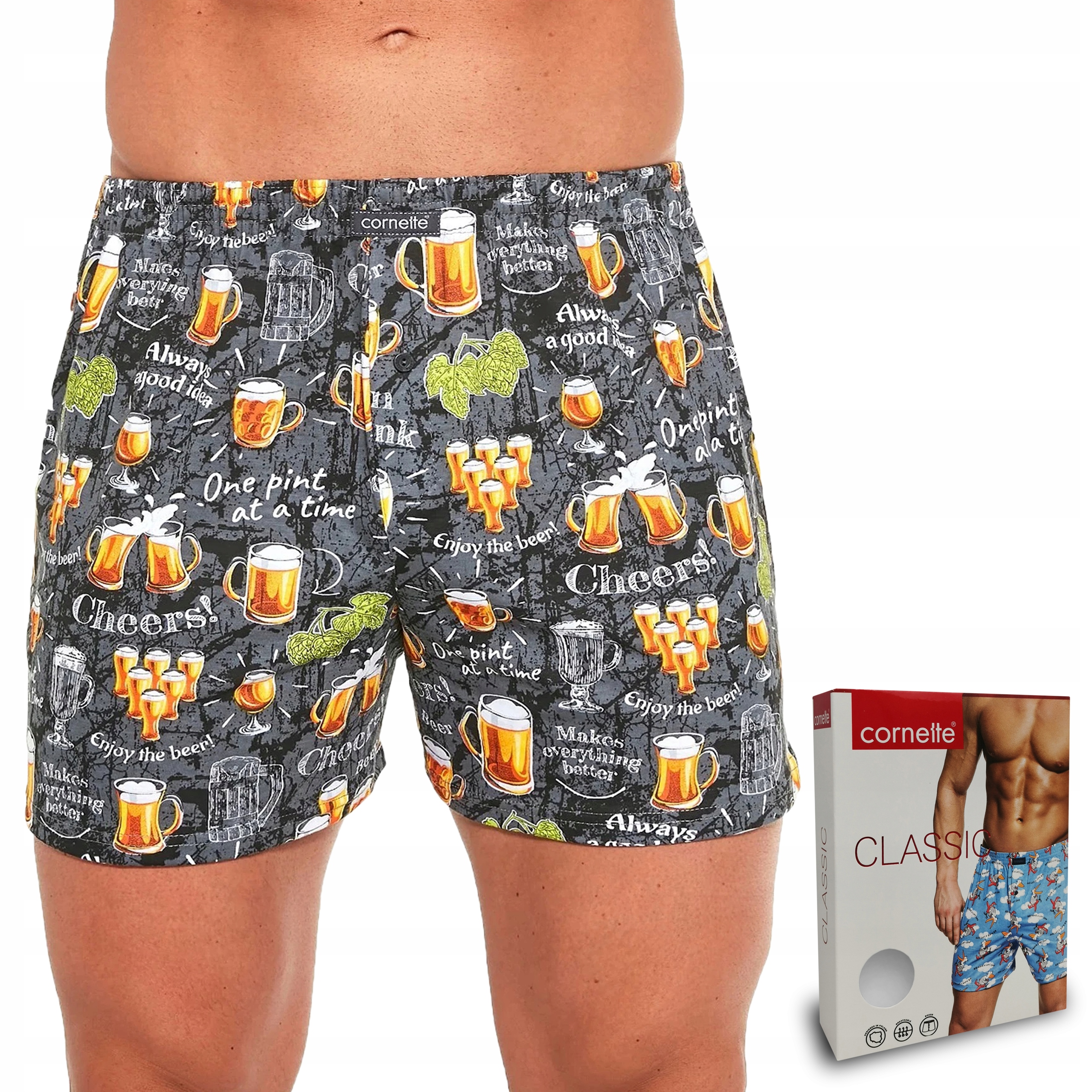 

bokserki Cornette Classic bawełna 001/111 M