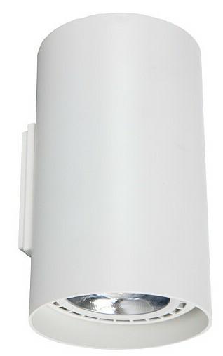 Nástěnná lampa Tube Bílá 1xGU10 ES111 Nástěnná lampa do pokoje Moderní do domu