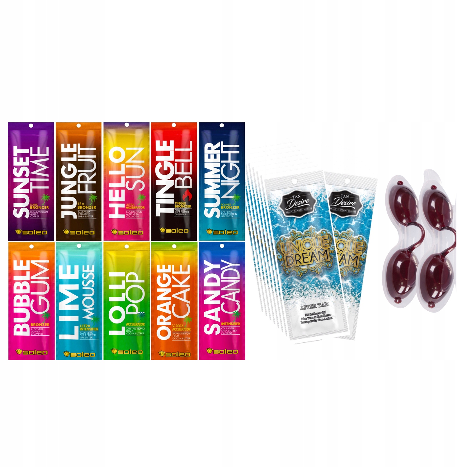 Soleo Basic Pakiet Saszetek 100 Sztuk 20szt Unique Dream 2szt Okularków