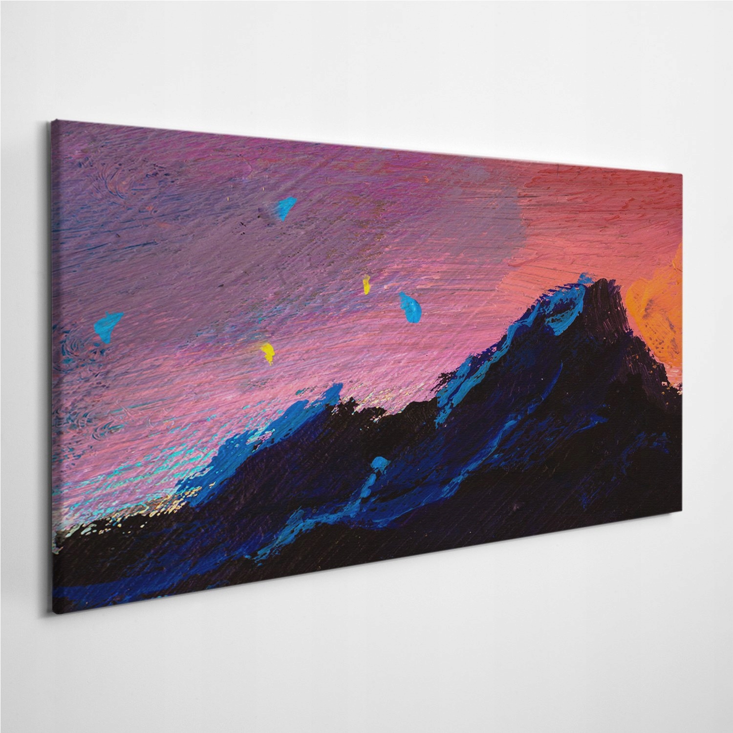 

Obrazy na płótnie Noc Góry Wschód Słońca 120x60 cm