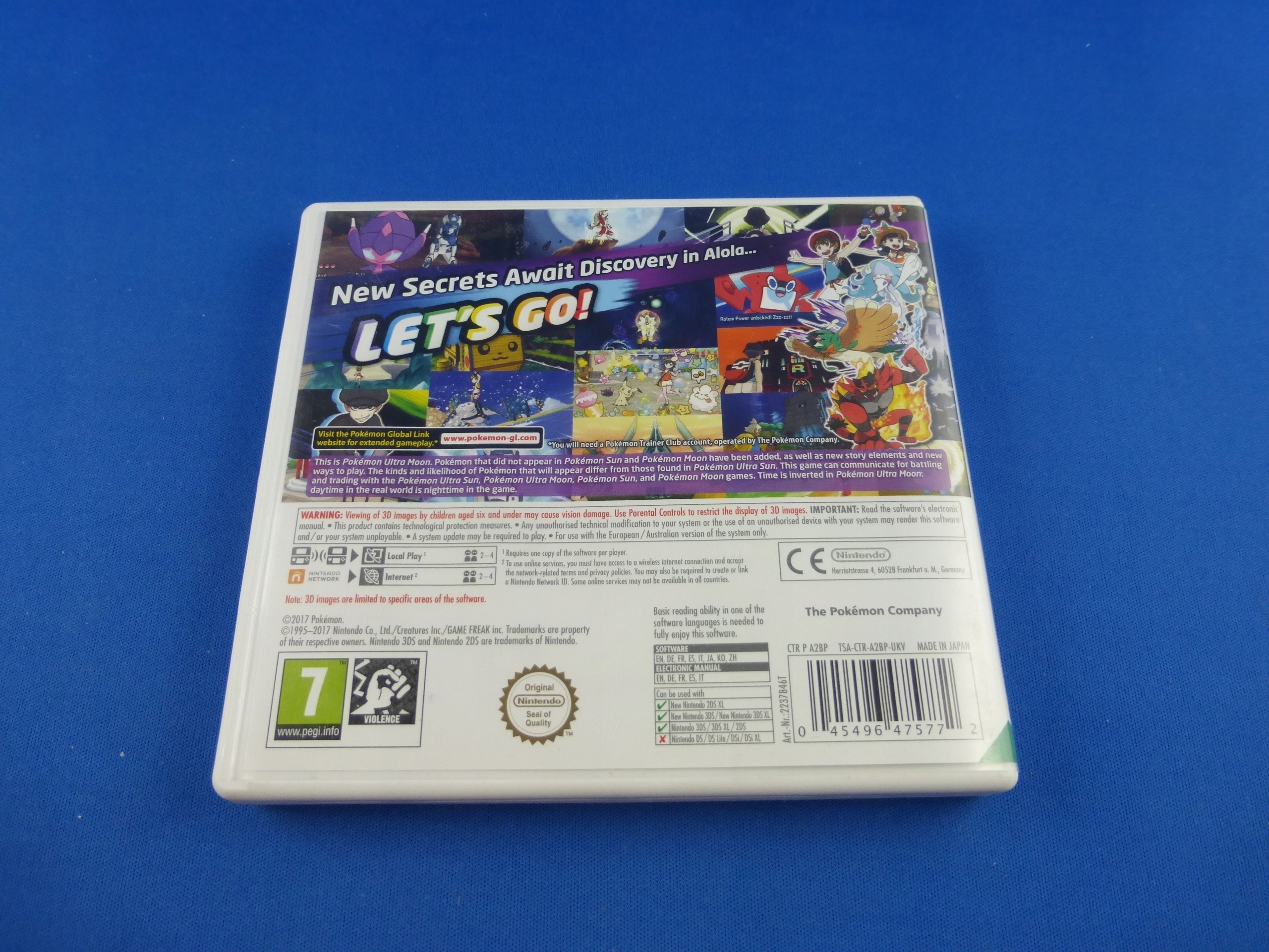 POKEMON ULTRA MOON NINTENDO 3DS Wydawca Game Freak