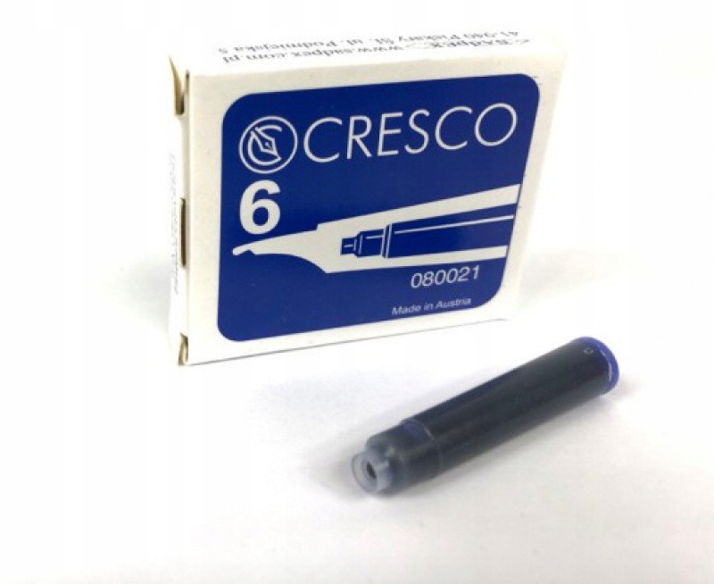 

Naboje do Pisania do Pióra 6 Sztuk Mocny Atrament!