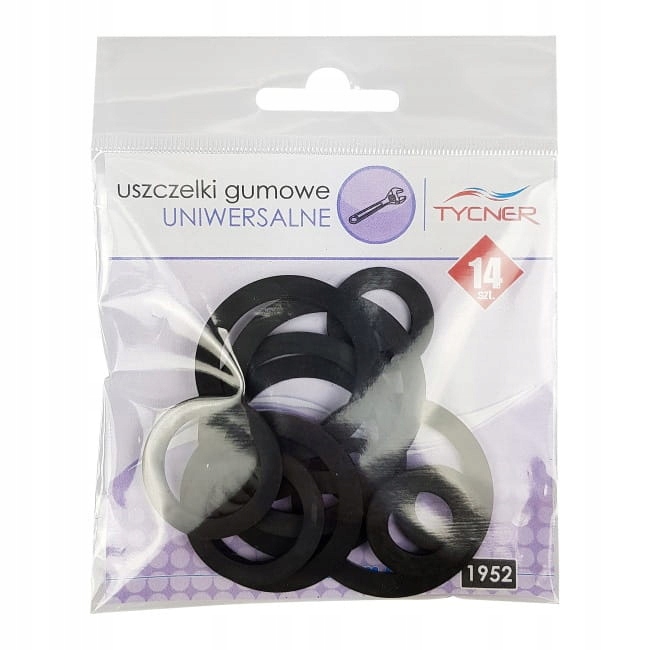 Zestaw uszczelek guma 14 elementów 1952/K
