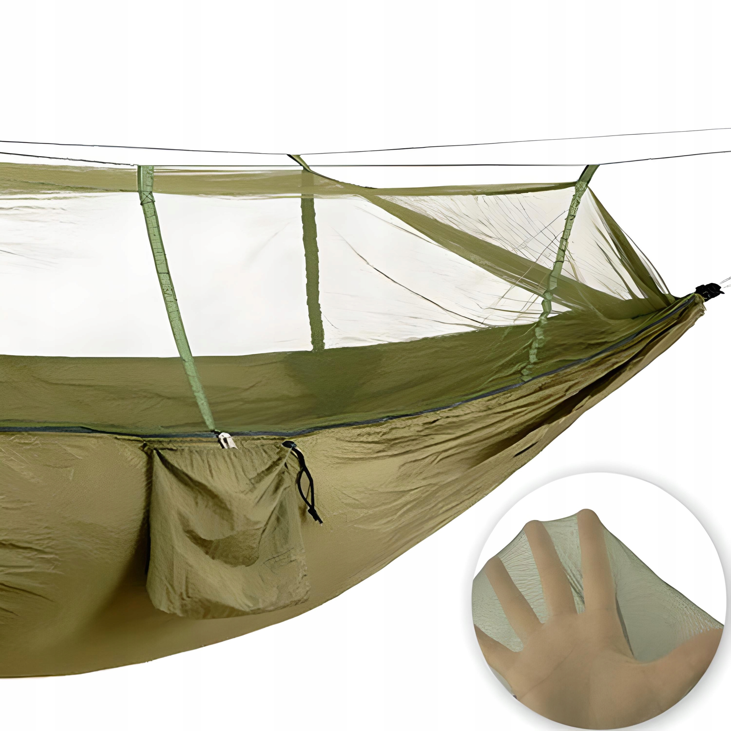 HAMAK DWUOSOBOWY TURYSTYCZNY Z MOSKITIERA BIWAK Kod producenta 5904806160119