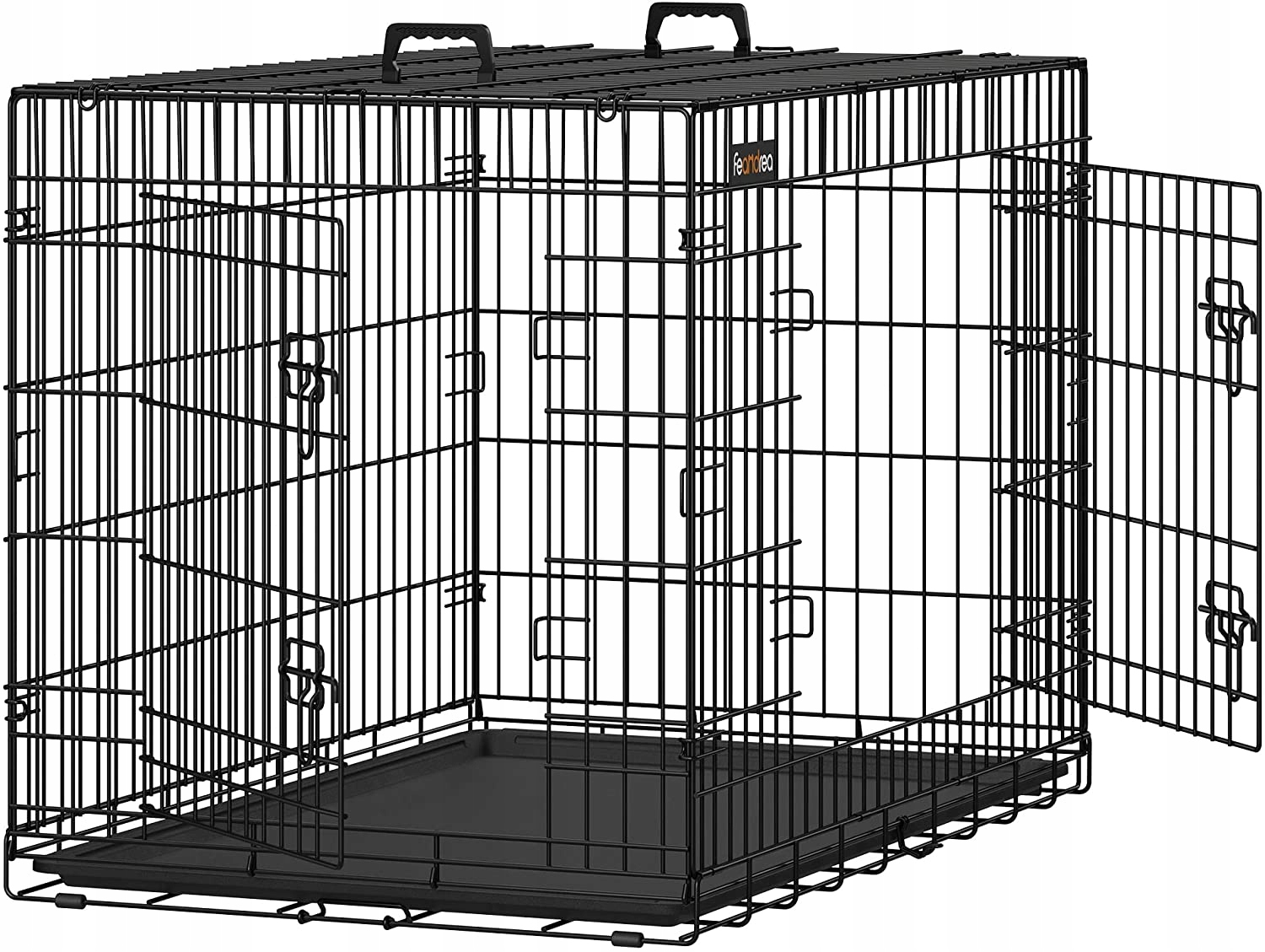 Levně Feandrea skládací klec pro psy 107x70x77,5 cm