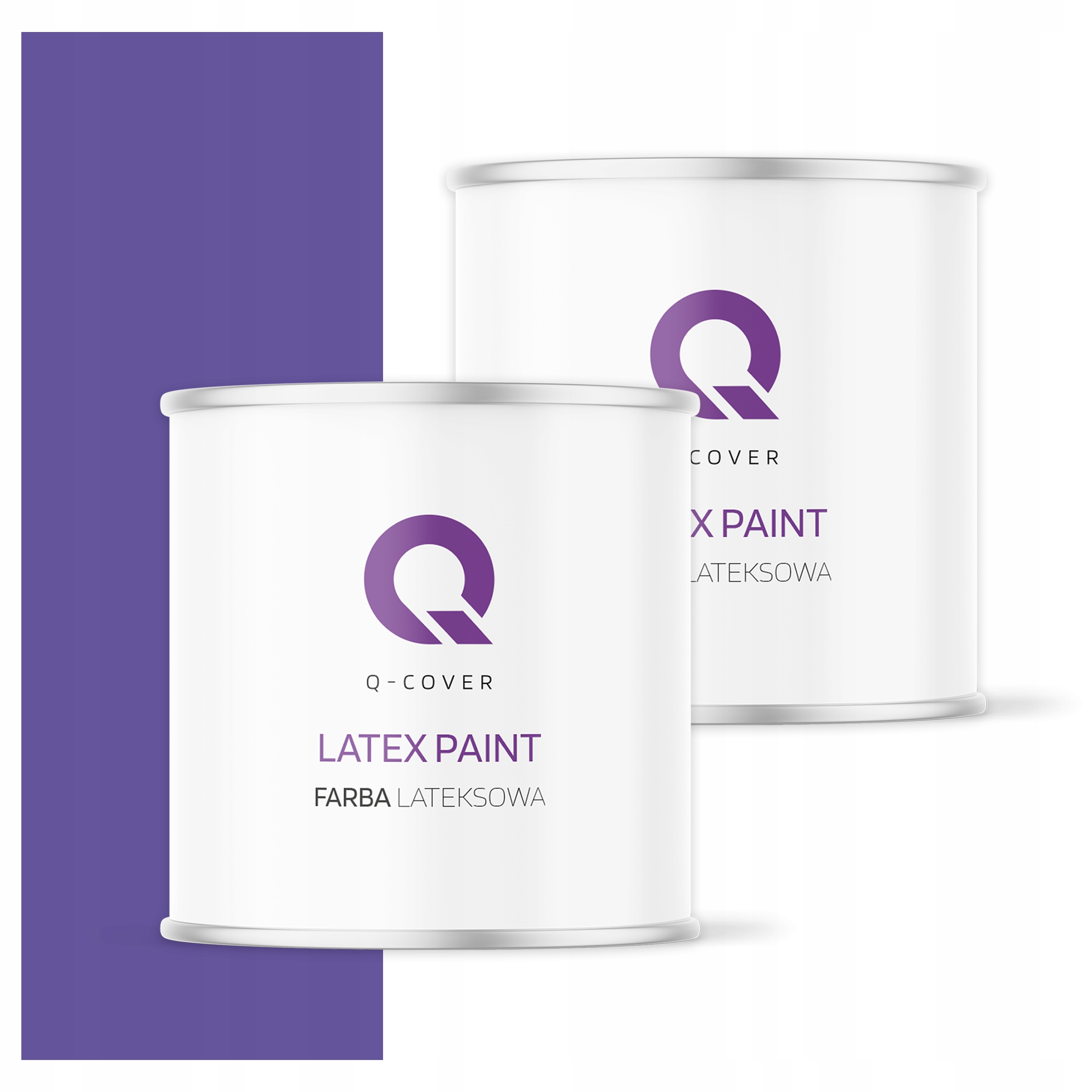 Latexová farba na interiér steny Stropy 2L Hlboká matná purpurová H2711