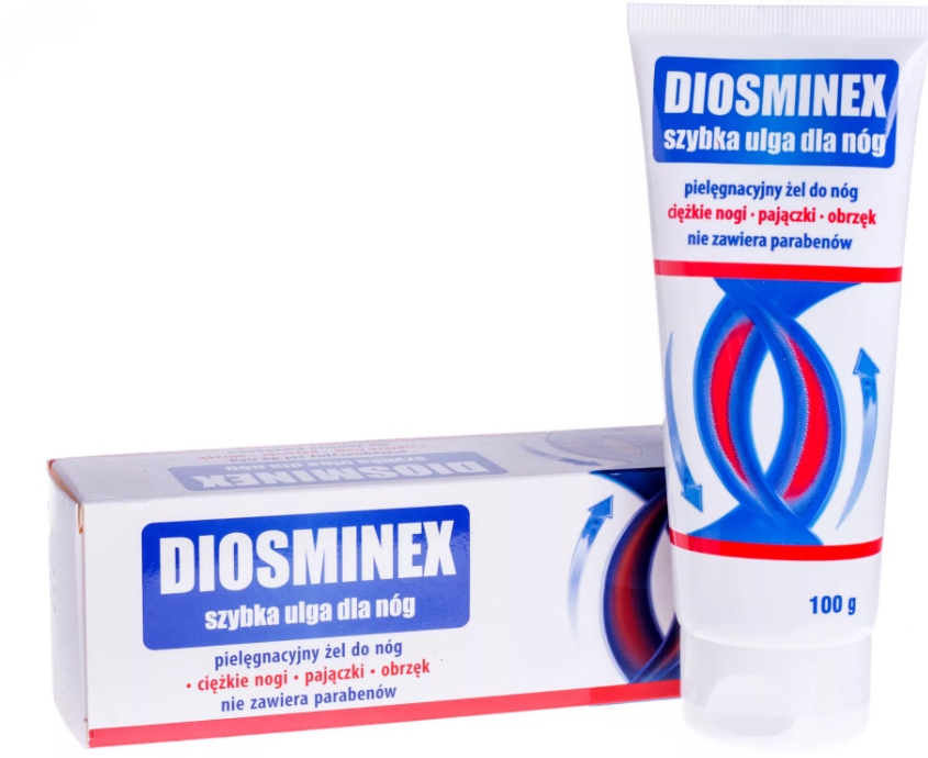 

Diosminex Szybka ulga dla nóg, żel, 100 g