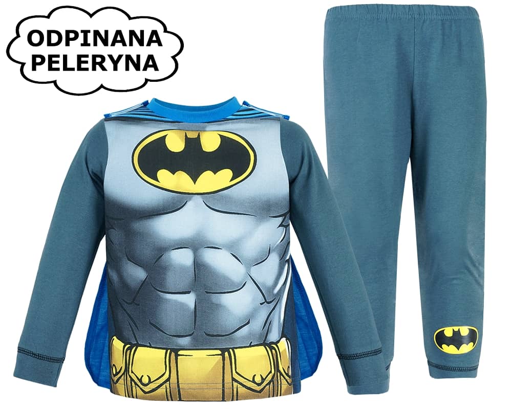 

Batman piżama chłopięca z peleryną strój 122/128