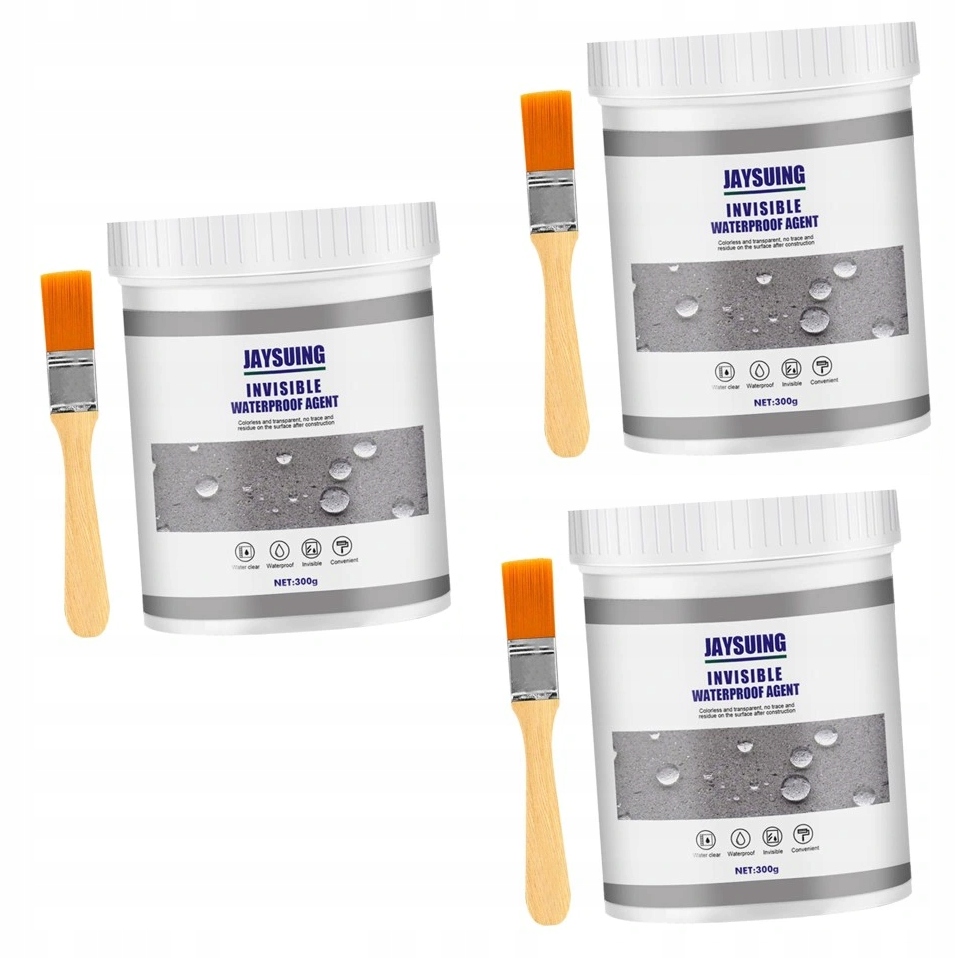 Sada 3 kusů Univerzální těsnící prostředek, voděodolný, neviditelný