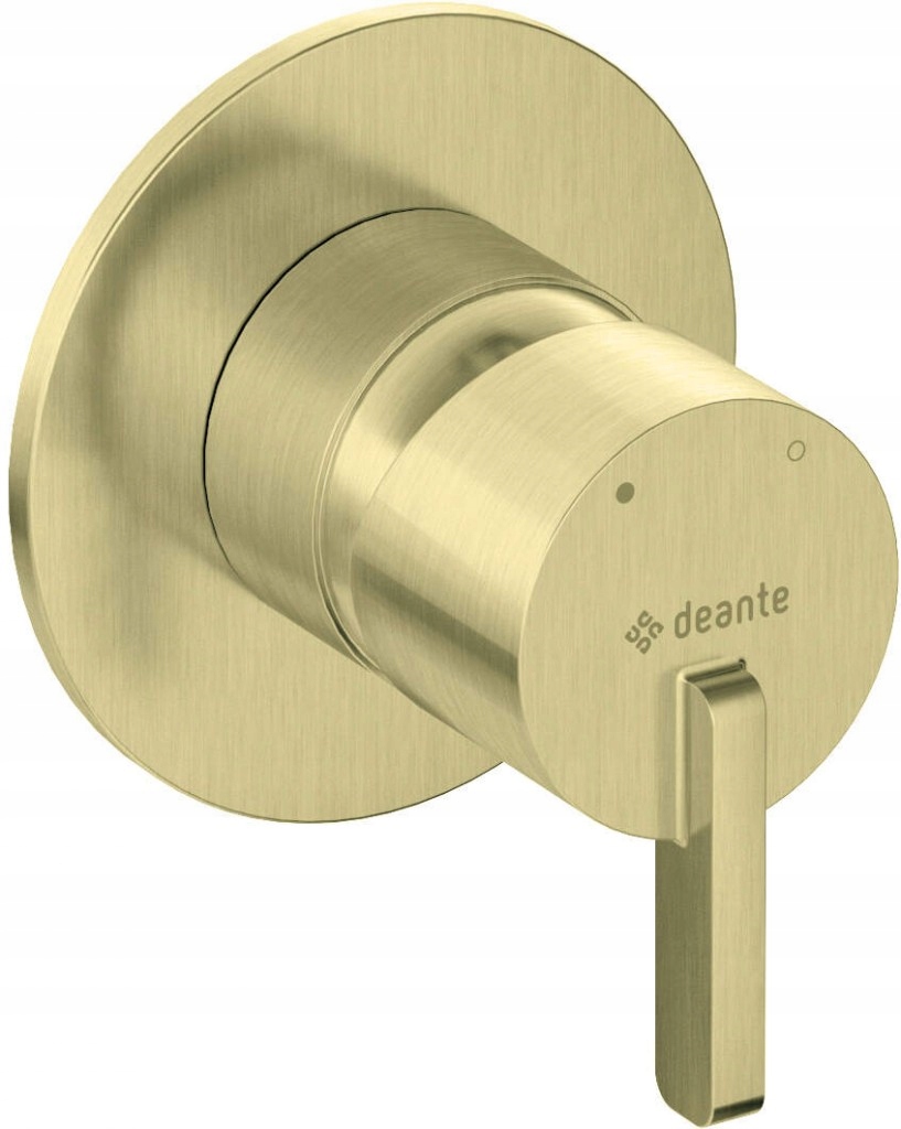 Podomietková sprchová batéria Silia Brushed Gold, bez prepínača