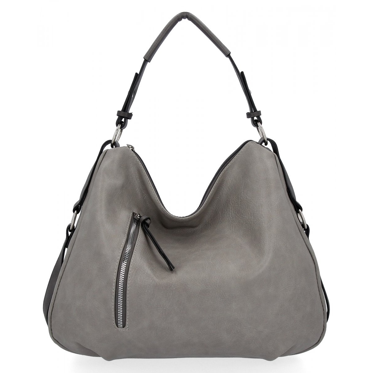 Dámská kabelka XL Hernan HB0378 Šedá