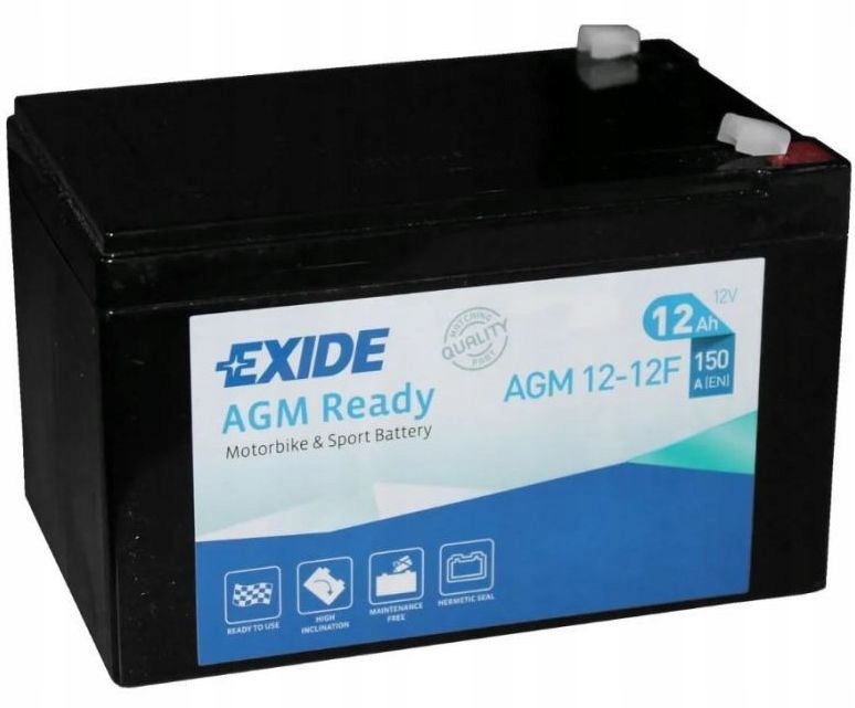 Akumulator Exide AGM12-12F 12Ah 150A