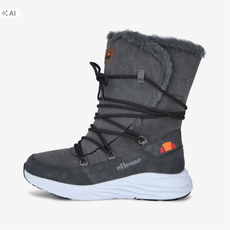 Ellesse Černé Sněhule S Zateplením A Kožíškem 37 U3A
