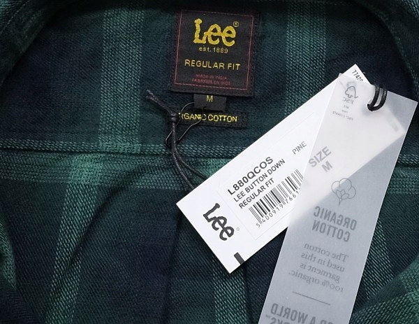 LEE KOSZULA REGULAR FIT kratka pine S long Rozmiar S/M