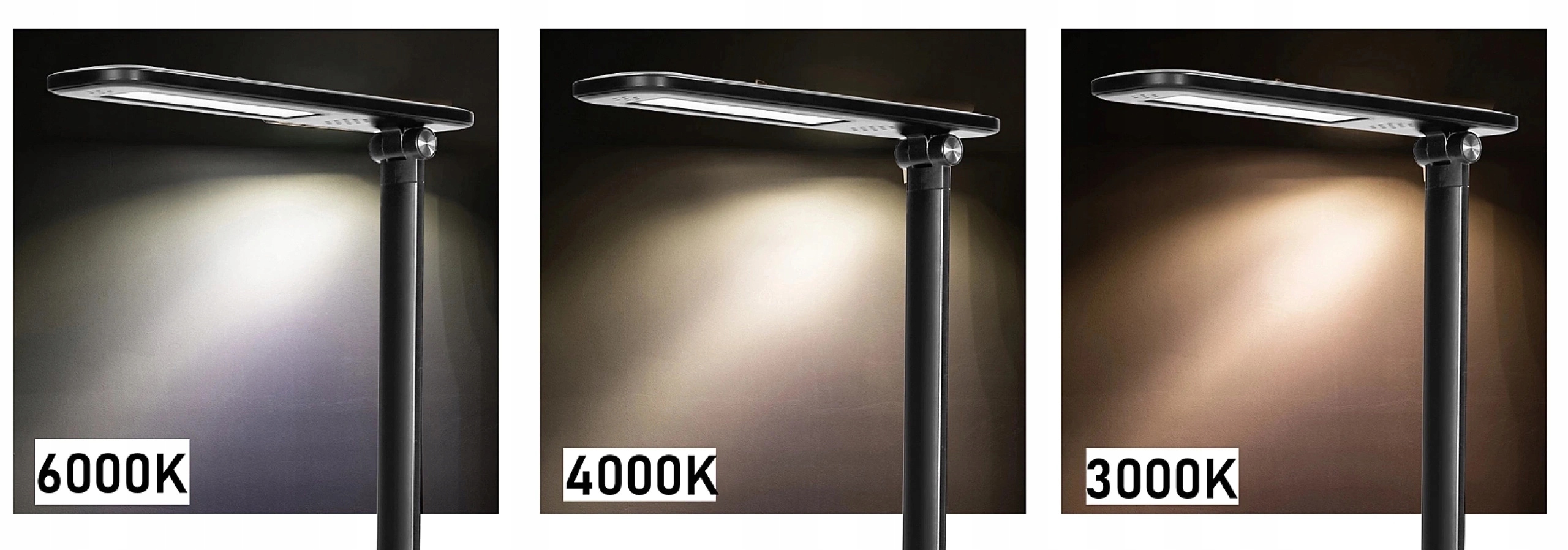 Orno Lampka Szkolna LED Lampa na Biurko ERIE LED 7W Regulacja Barwy Biała Kolor biały