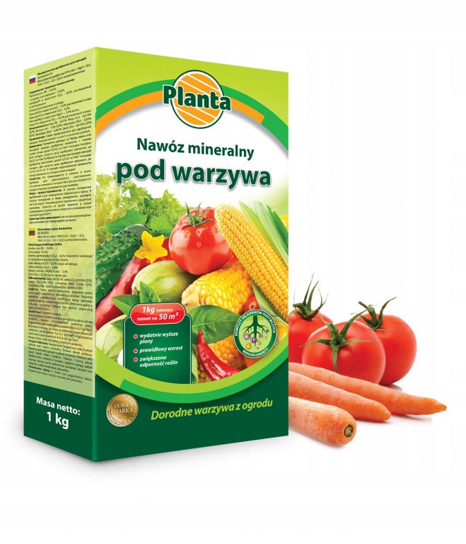 

Planta Nawóz mineralny pod warzywa 1kg