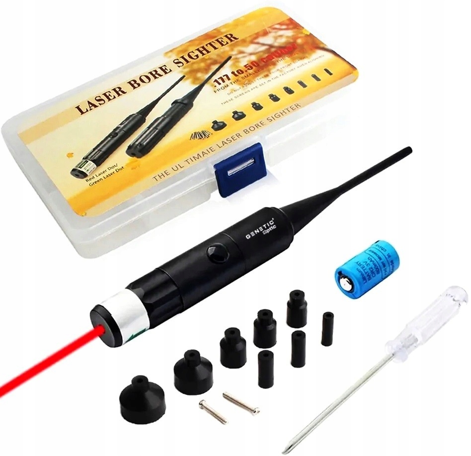 Laser kalibracji optyki broni lunet kalibrator czerwony wskaźnik laserowy