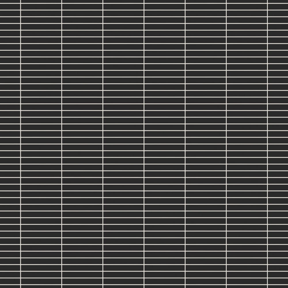 MOZAIKA CERAMICZNA CZARNA PIANO BLACK MAT Grubość 6 mm