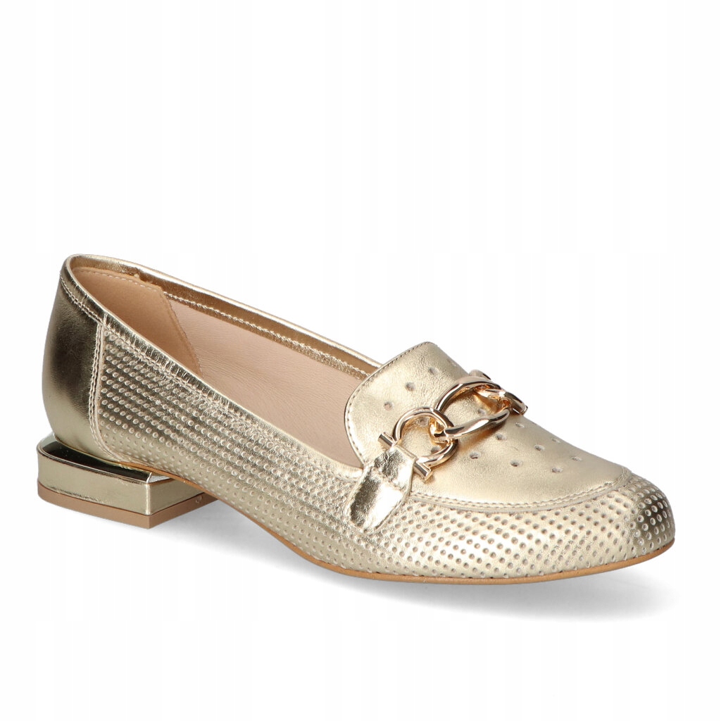 Mokasíny Laura Messi 2333/703 Zlaté Lico