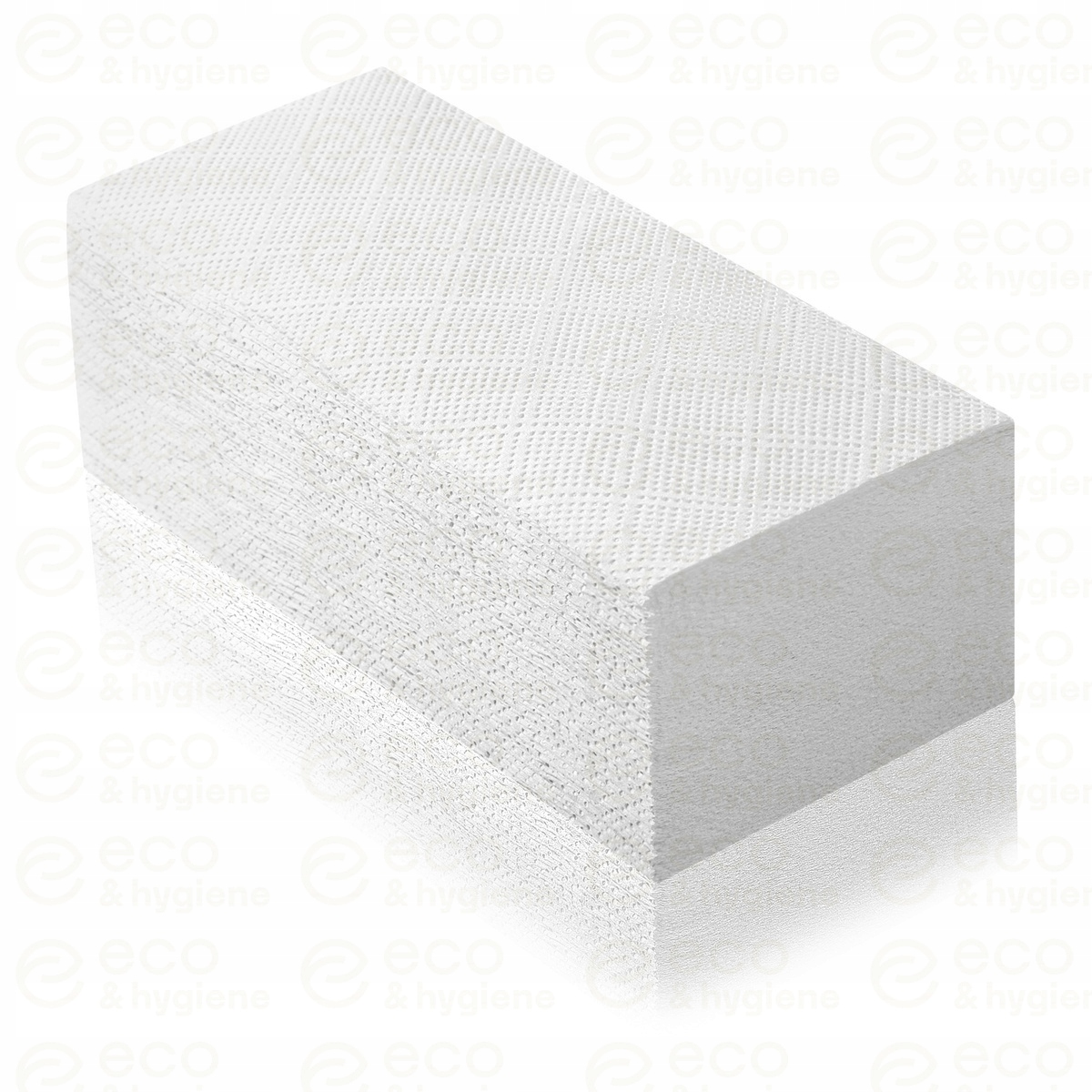 Ručníky na jedno použití dvouvrstvé bílé Zz – 3000 kusů (20 balení x 150