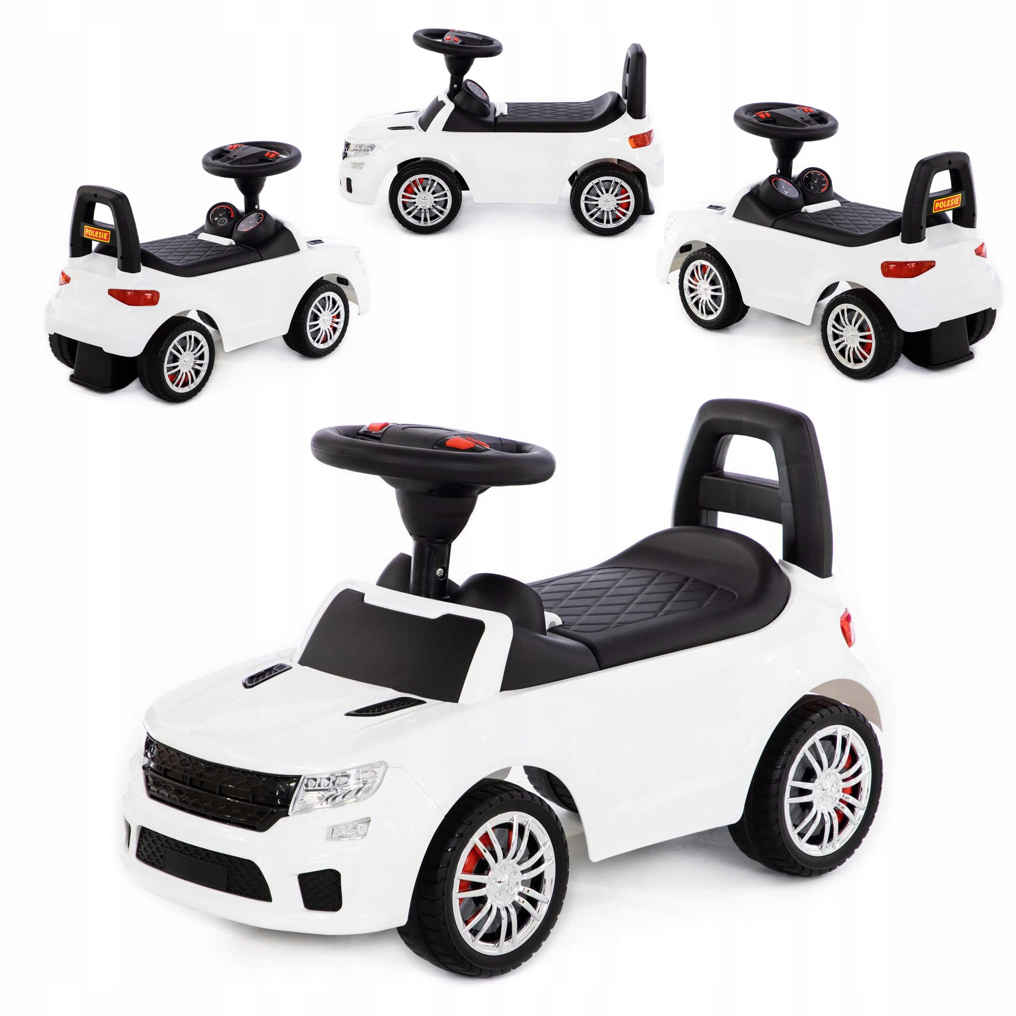 Wader Jeździk Auto SuperCar z dźwiękiem Biały