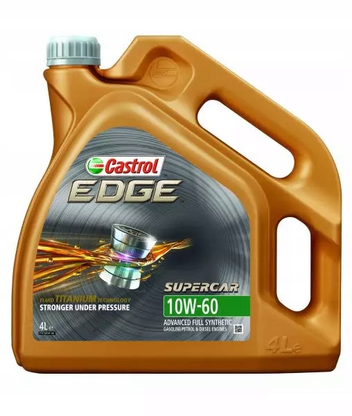 CASTROL EDGE SUPERCAR 10W60 TITANIUM FST 10L EAN (GTIN) 4008177077975