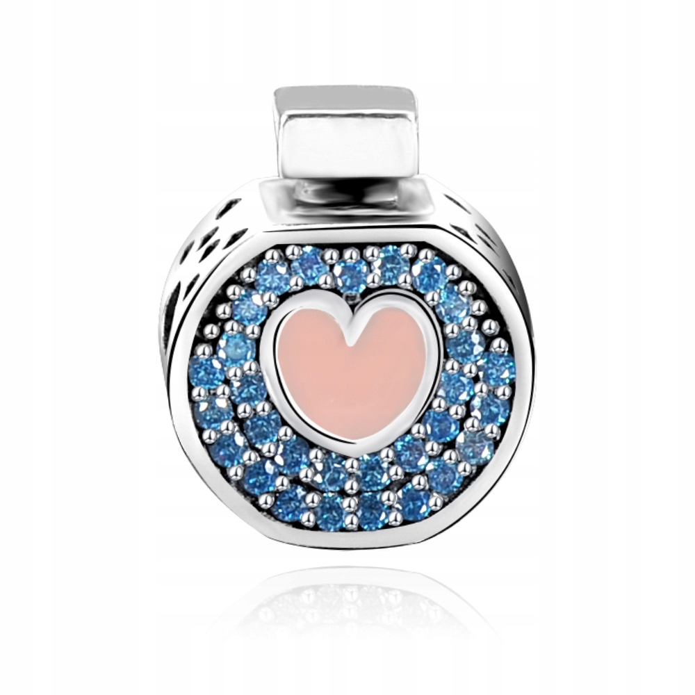 

Charms Zawieszka Koralik 925 Zapach Serca SR357