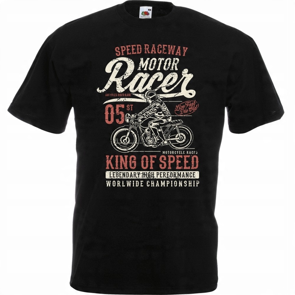 

Koszulka motocykl motor mocyklista L czarna