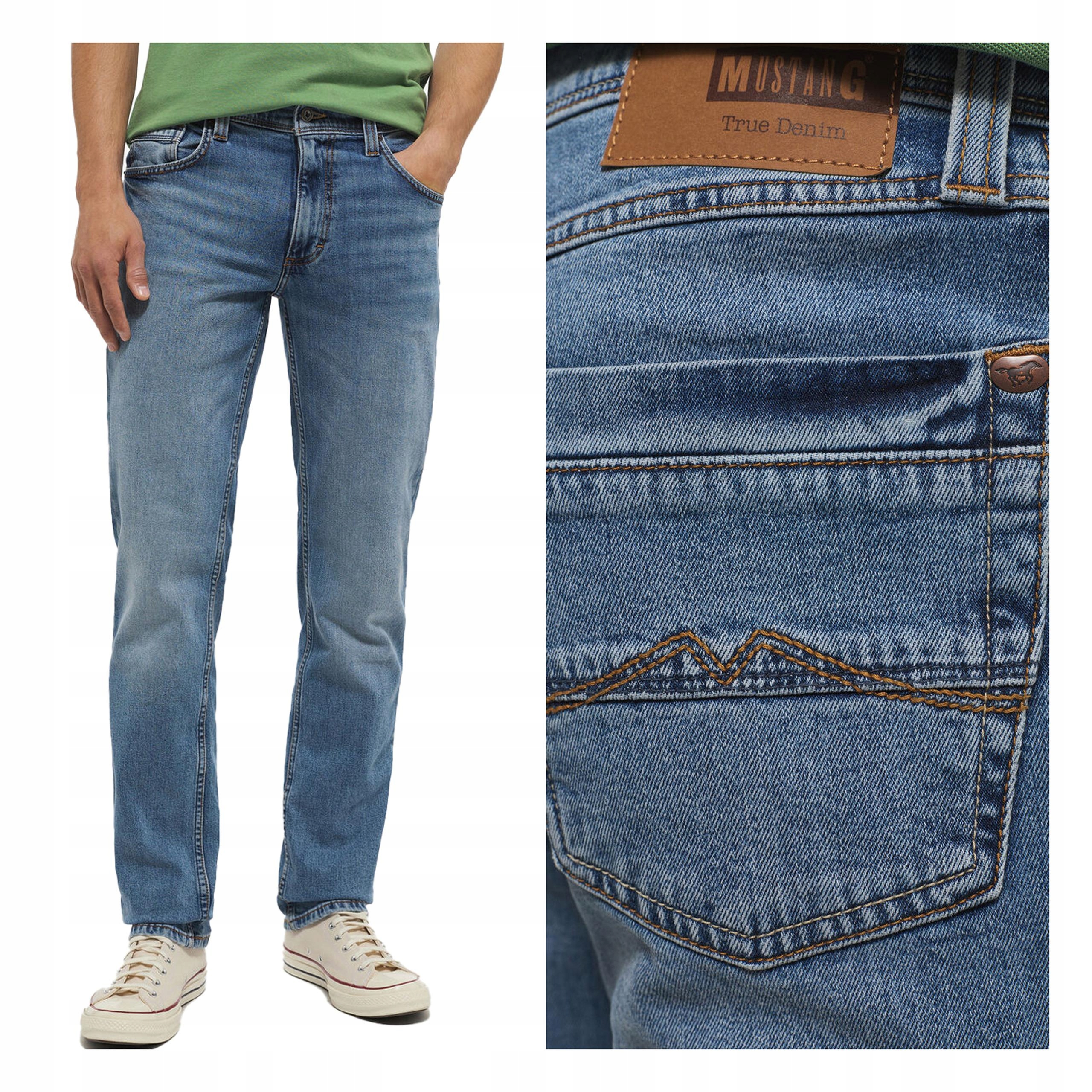 Pánské džíny střihu straight Mustang Washington, velikost 36/32