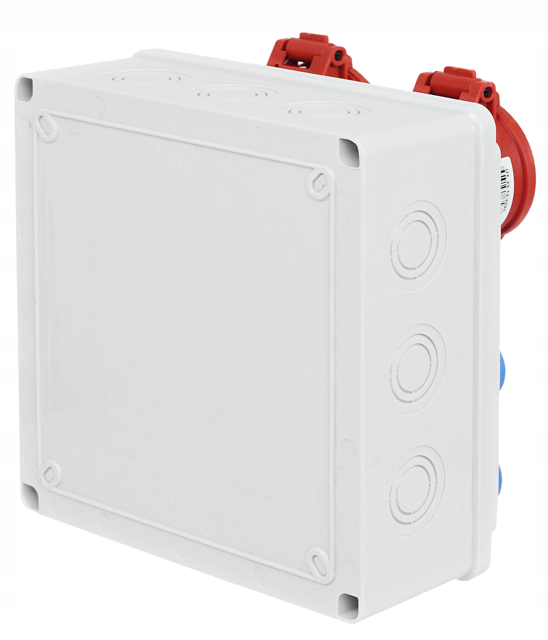 ROZDZIELNICA ROZDZIELNIA BUDOWLANA 2X32/5 4x230V Prąd znamionowy 32 A