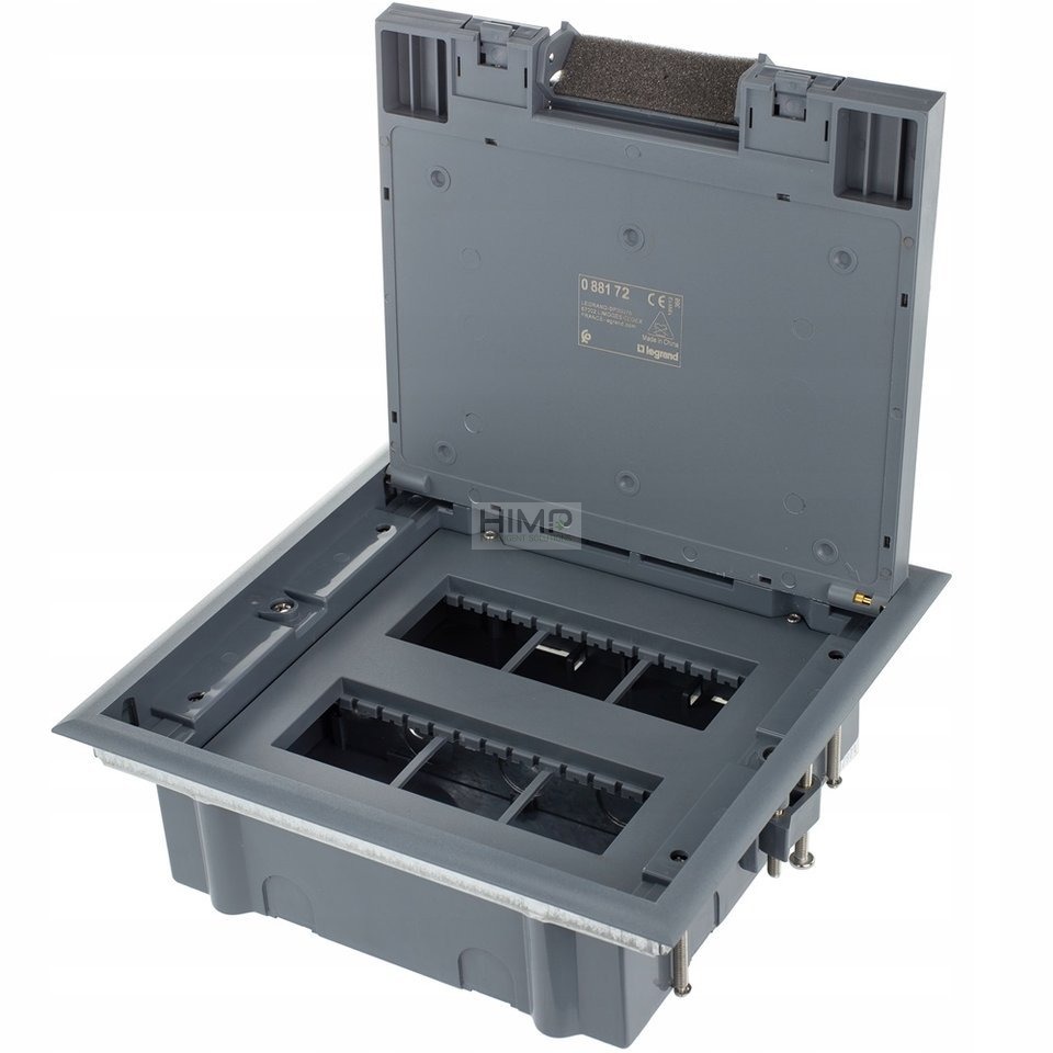 Podlahová skrinka Legrand Mosaic 12M Mediabox 45x45