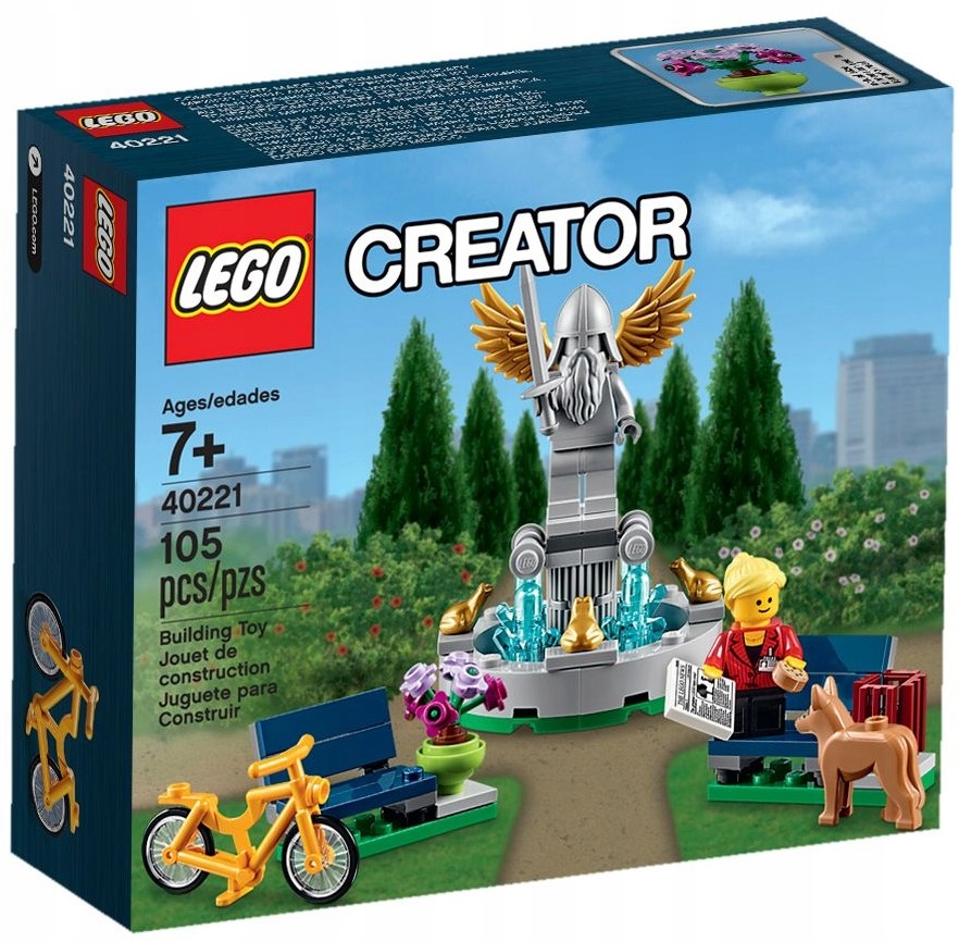 Lego Creator 40221 Fontanna w Parku